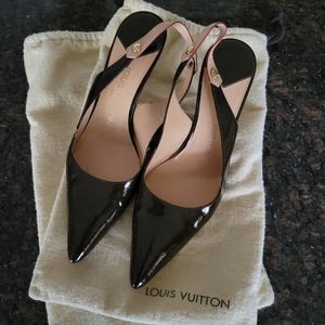 Louis Vuitton Slingback Heels size 37 (7 US)